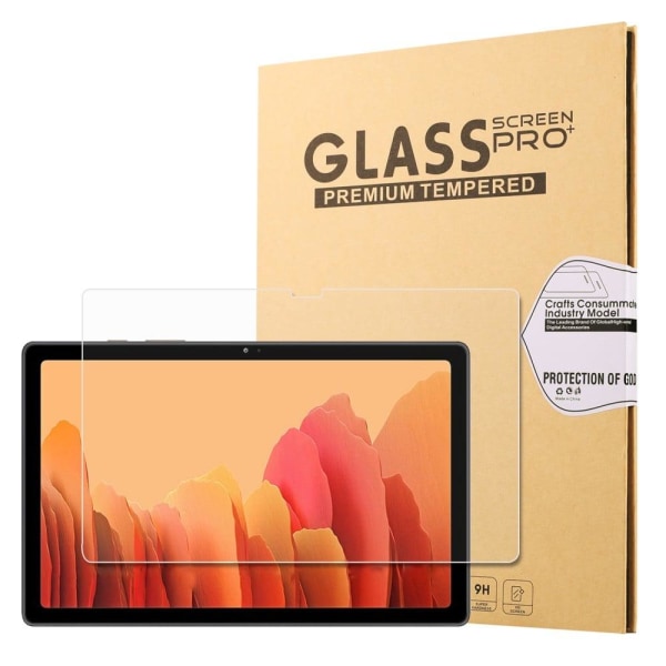 Samsung Galaxy Tab A8 10.5 (2021) arc edge karkaistua lasia näytönsuojus Transparent