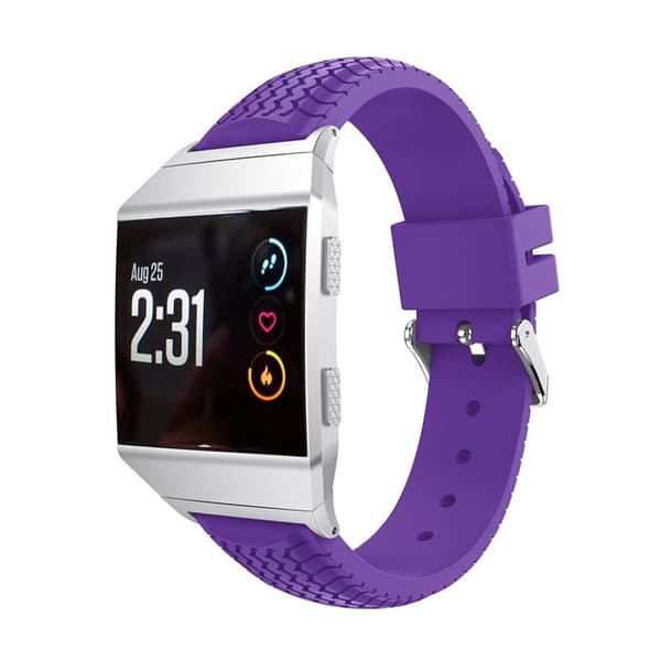 Fitbit Ionic Klockband med däckmönster - Lila Lila