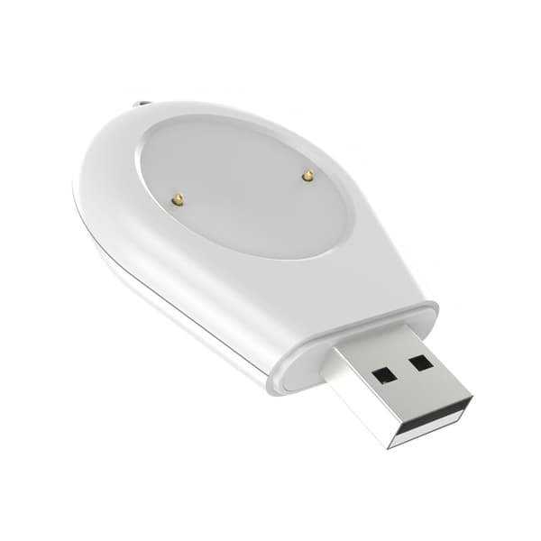 Honor Watch GS 4 USB lader i vanndråpeform Smart Watch bærbar ladestasjon - Hvit White