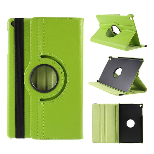Samsung Galaxy Tab A 10.1 (2019) litchi-nahkakotelo - Vihreä Green