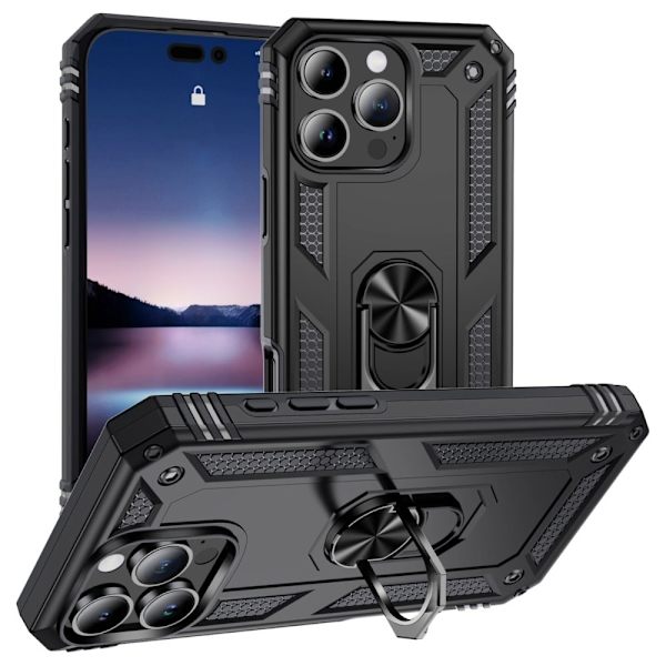 Bofink Combat iPhone 16 Pro Max deksel - Svart Black