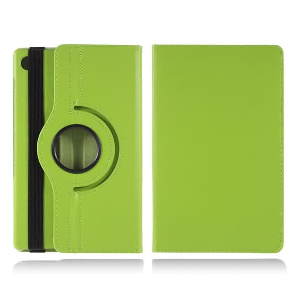Lenovo Tab M10 HD Gen 2 360 graders roterbart läderfodral - Grön Grön
