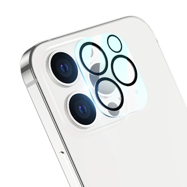 ESR iPhone 13 Pro Max HD-kameralinsskydd med svart cirkel Transparent