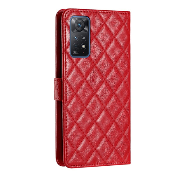 Funktionelt rombe etui med pung Red