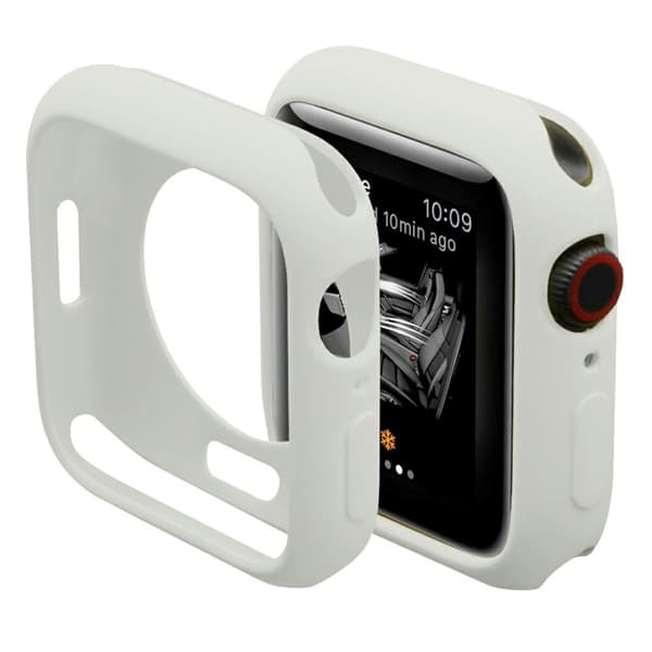 Apple Watch (41mm) TPU-cover i slikfarve - Lysegrå Silver grey