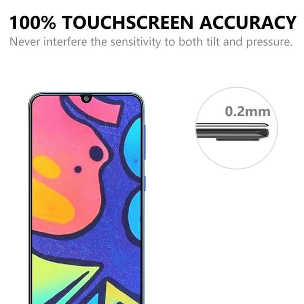 Touch Sensitive Hærdet Glas til Samsung Galaxy M21s Transparent