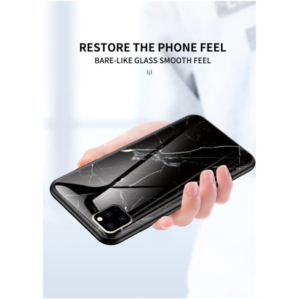 Fantasy Marble iPhone 11 Pro Max deksel - Svart Black