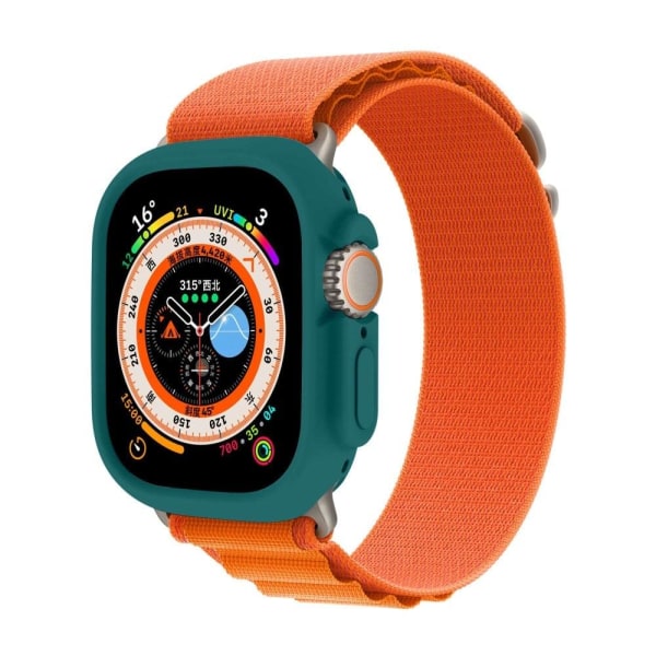 Apple Watch Ultra -kellon karkkivärinen kansi - Mustanvihreä Green