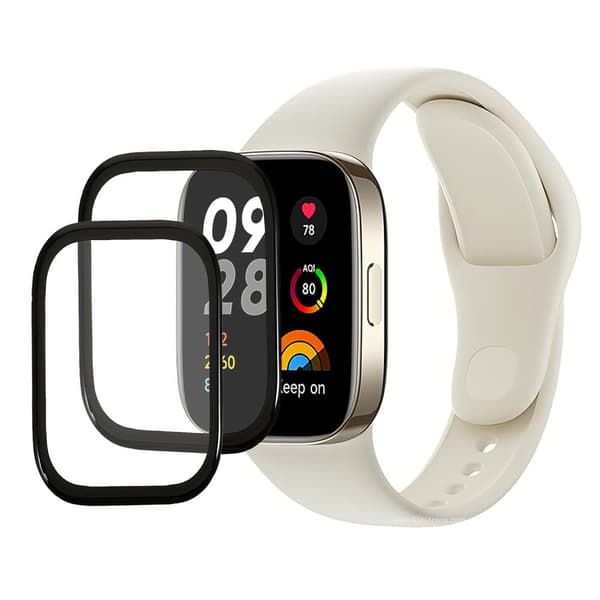 2Pcs Xiaomi Redmi Band 3 HD selkeä näytönsuojain Transparent