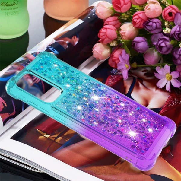 Princess Samsung Galaxy A72 5G cover - Blå / Lilla Blue