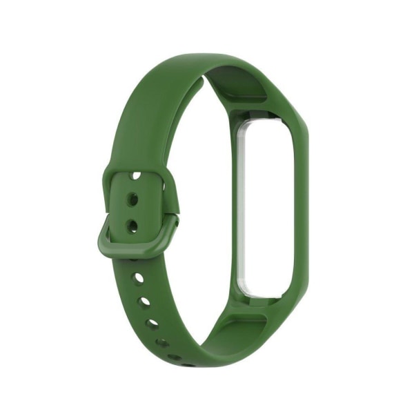 Samsung Gear Fit2 silikone frame - militærgrøn Green