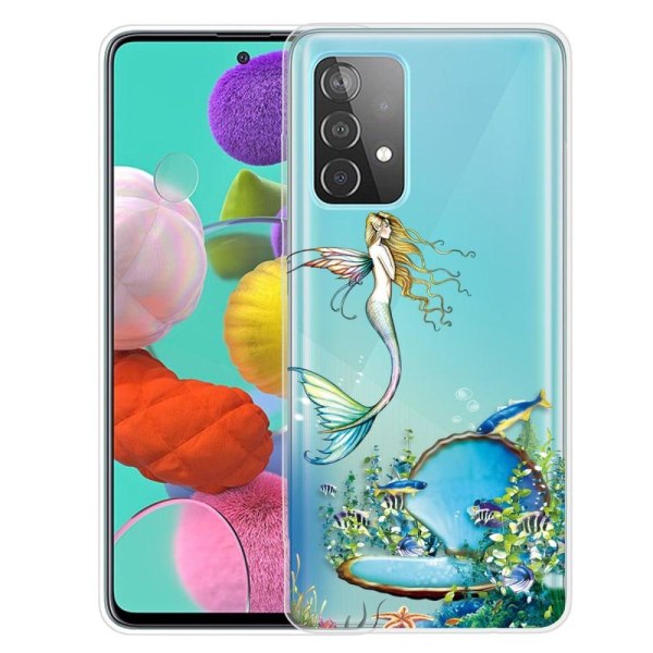 Deco Samsung Galaxy A73 Etui - Havfrue Multicolor