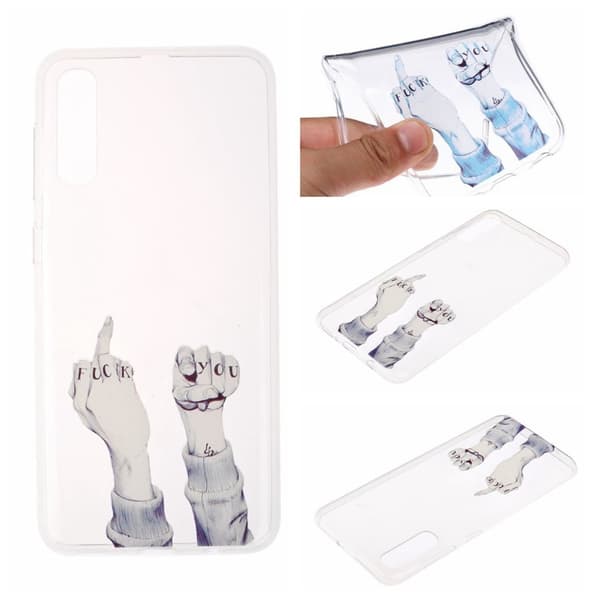 Samsung Galaxy A70 Mønster Etui - Å Fornærme Gestures Multicolor
