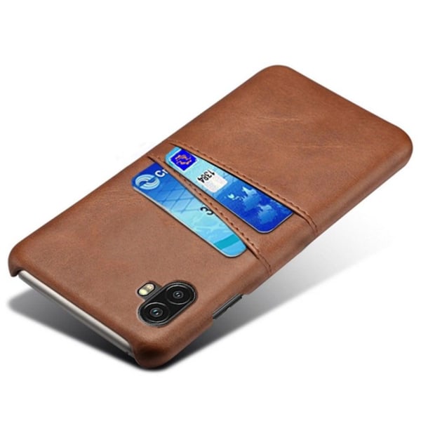 Samsung Galaxy Xcover 2 Pro skal med korthållare - Brun Brun