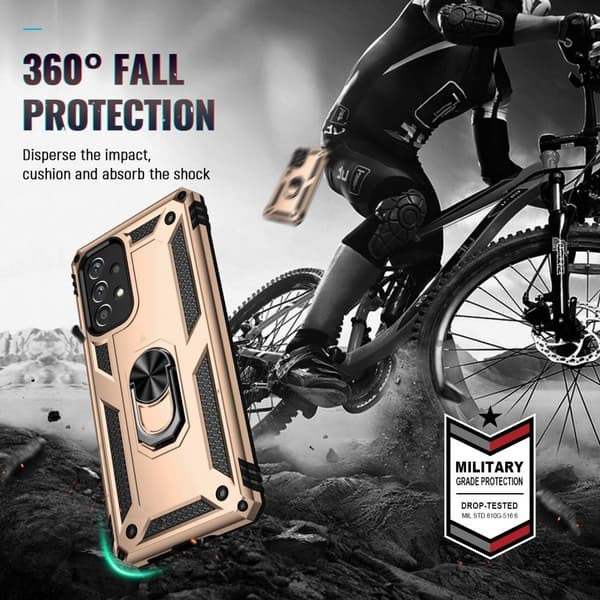 Ring Guard - Samsung Galaxy A73 - Kulta Gold