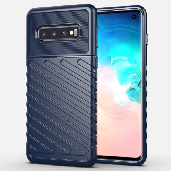 Thunder Samsung Galaxy S10 cover – Blå Blue