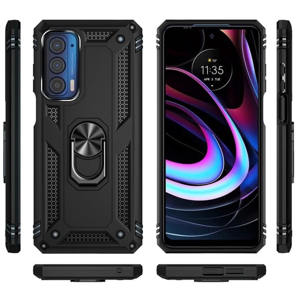 Bofink Combat Motorola Edge (2021) Etui - Sort Black