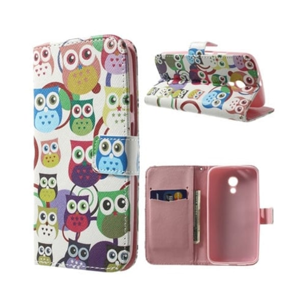Moberg (Useat Pöllöt) Motorola Moto G2 Nahkakotelo Multicolor