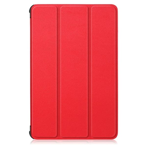 Lenovo Tab P11 Pro tri-fold lychee læderetui - Rød Red