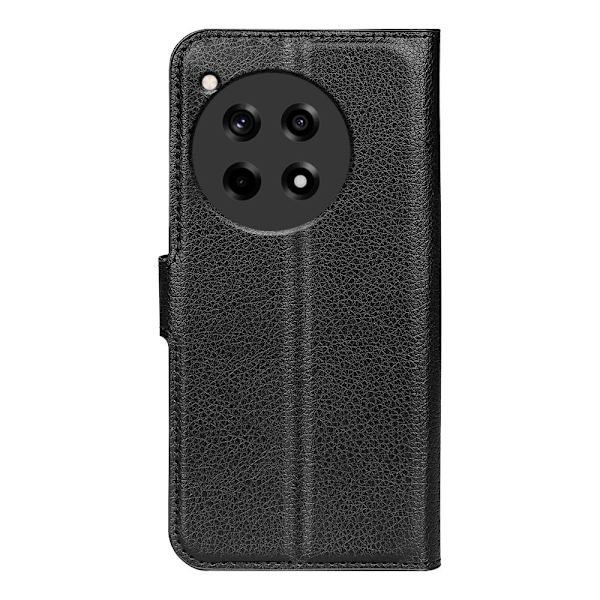 Klassisk OnePlus 12R / OnePlus Ace 3 flip etui - Sort Black
