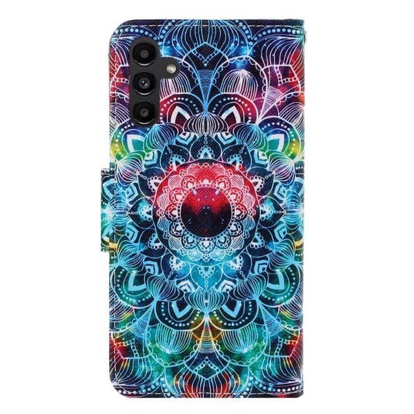 Wonderland Samsung Galaxy A24 4G Flippetui - Mandala Multicolor