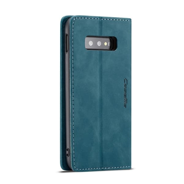 Caseme Samsung Galaxy s10 e Støtabsorberende Skinnetui Med Deksel - Blå Blue