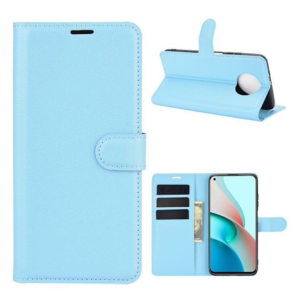 Classic Xiaomi Redmi Note 9T / Note 9 5g Flippetui - Blå Blue
