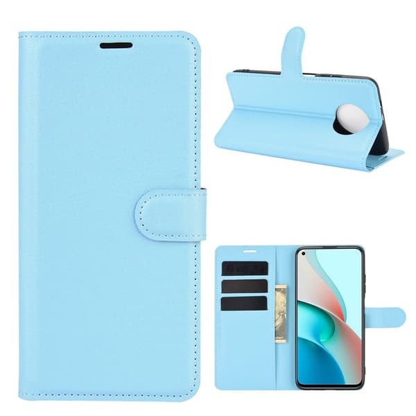 Classic Xiaomi Redmi Note 9T / Note 9 5g Läppäkotelo - Sininen Blue