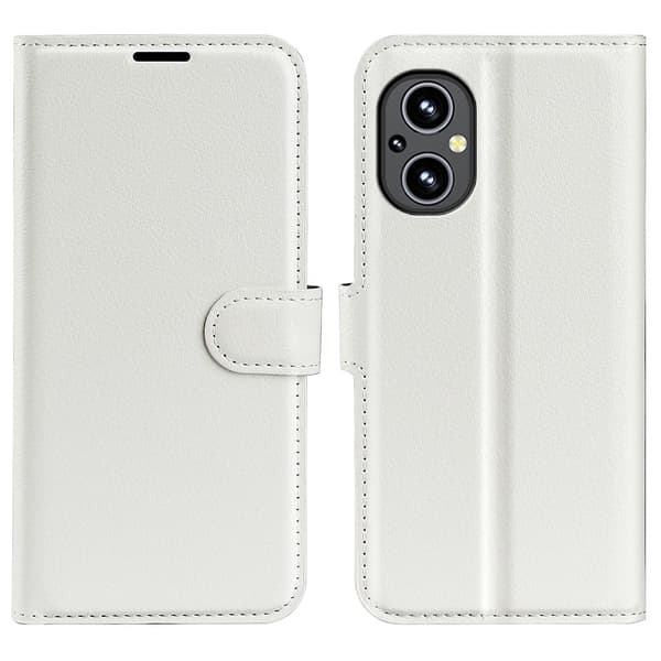 Classic OnePlus Nord N20 5G Flippetui - Hvit White