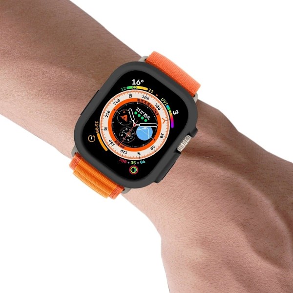 Apple Watch Ultra-överdrag i godisfärg - Svart Svart