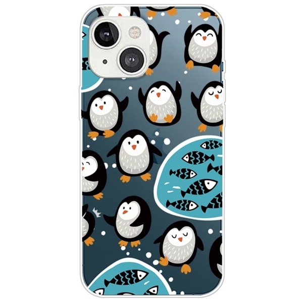 Deco iPhone 14 kotelot - Pingviinit Multicolor