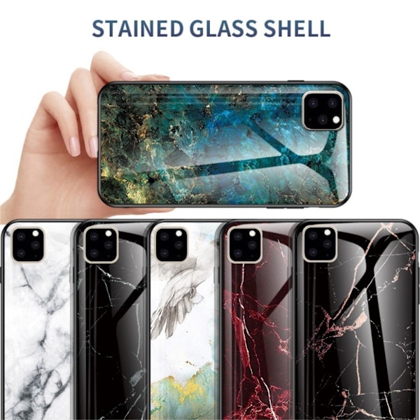 Fantasy Marble iPhone 11 Pro cover - Hvid White