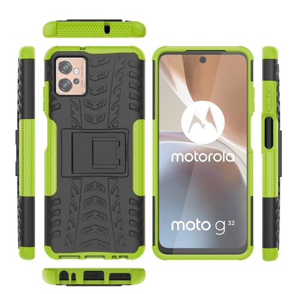 Offroad Motorola Moto G32 skal - Grön Grön