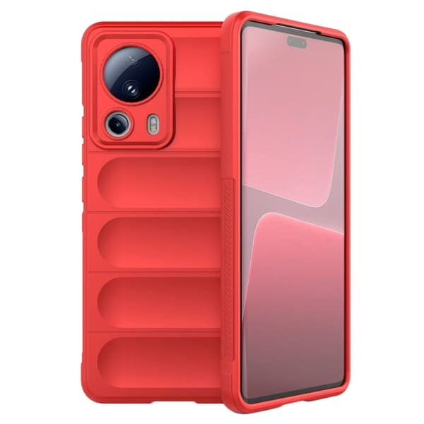 Blødt grebsformet cover til Xiaomi Civi 2 / Xiaomi 13 Lite - Rød Red