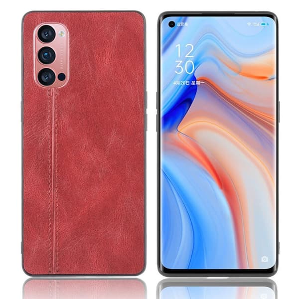 Admiral Oppo Reno4 Pro 5G kuoret - Punainen Red
