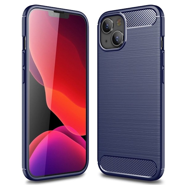 Carbon Flex iPhone 14 Plus skal - Blå Blå