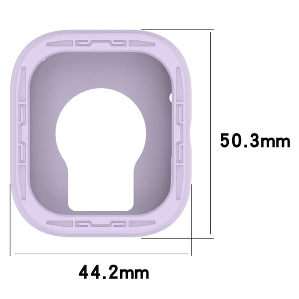 Xiaomi RedMi Watch 4 Silikonskyddande klockfodral - Stjärnljus Vit