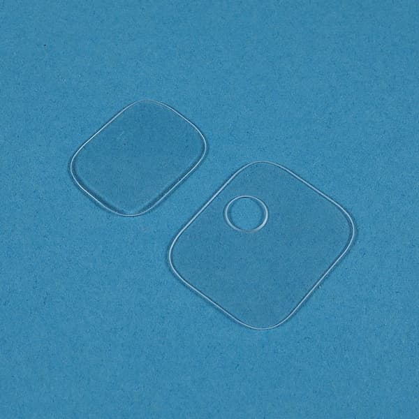 2 st Xiaomi Redmi Note 11S skärmskydd av härdat glas med arc edge Transparent