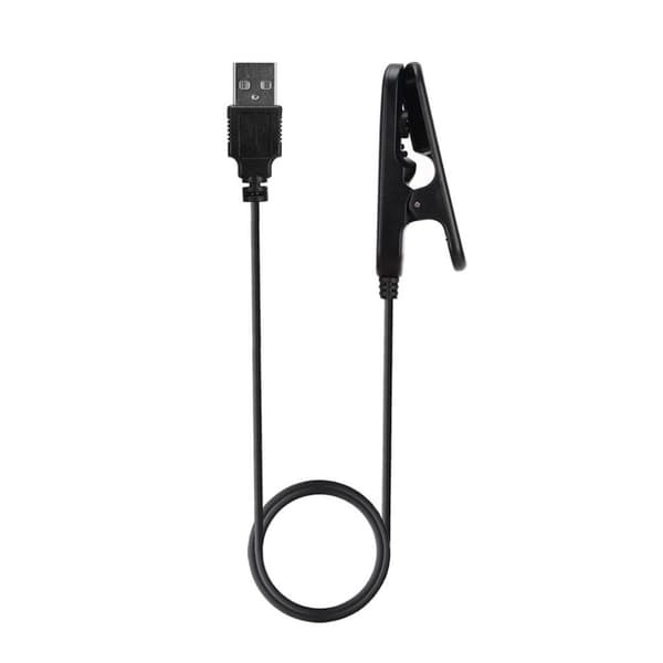 Polar V800 kestävä USB latausklipsi johdolla - Musta Black