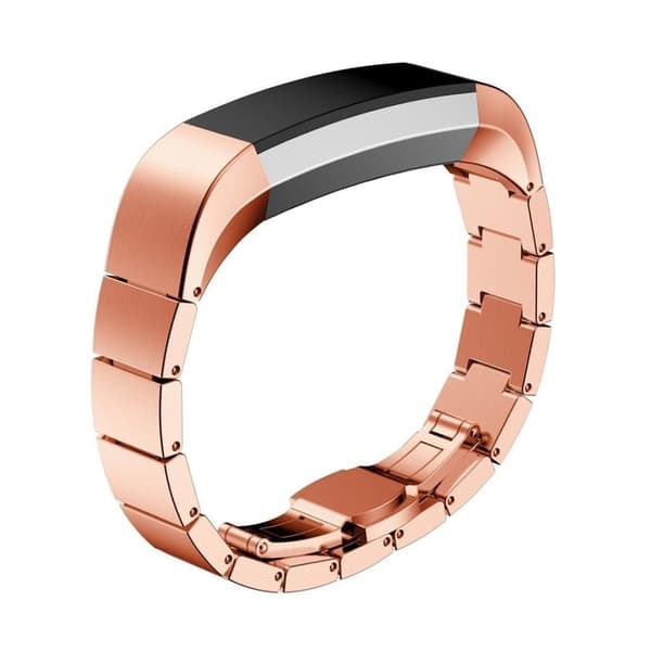 Fitbit Alta rostfritt stål ersättnings klockarmband - Rosa guld Rosa