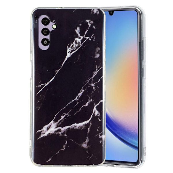 Marble Samsung Galaxy A34 5G Etui - Sort Black