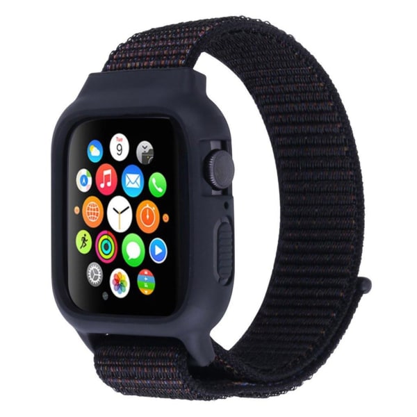 Apple Watch Series 5 40 mm ram i nylon och silikon - Flerfärgad multifärg