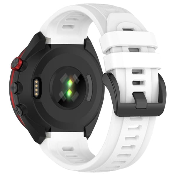 Garmin Approach S70 (47 mm) silikonrem - Vit Vit
