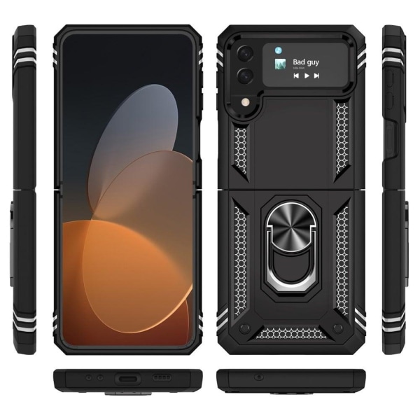 Bofink Combat Samsung Galaxy Z Flip4 Etui - Sort Black