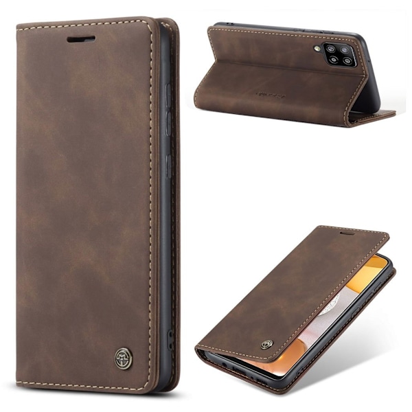 CaseMe vintage Samsung Galaxy S21 fodral - Brun Brun