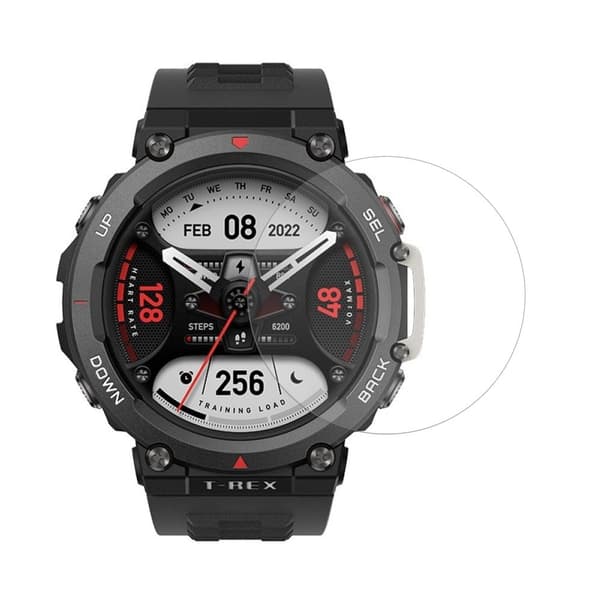 Amazfit T-Rex 2 HD kirkas näytönsuojain Transparent