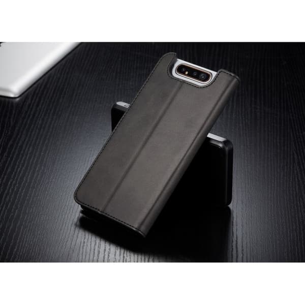 LC.IMEEKE Samsung Galaxy A80 Flip kotelot - Musta Black