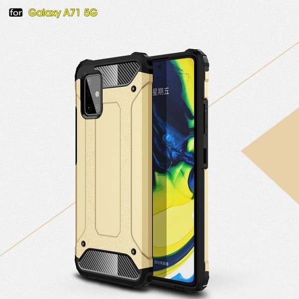 Armor Guard deksel - Samsung Galaxy A71 5G - Gold Gold