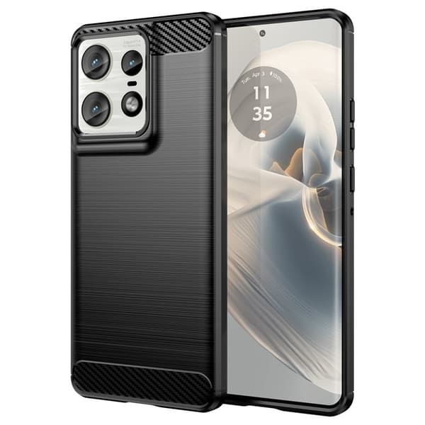 Carbon Flex Motorola Edge 50 Pro skal - Svart Svart
