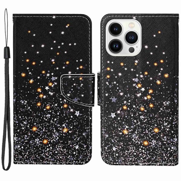 Wonderland iPhone 14 Pro Max fodral -Svart Svart